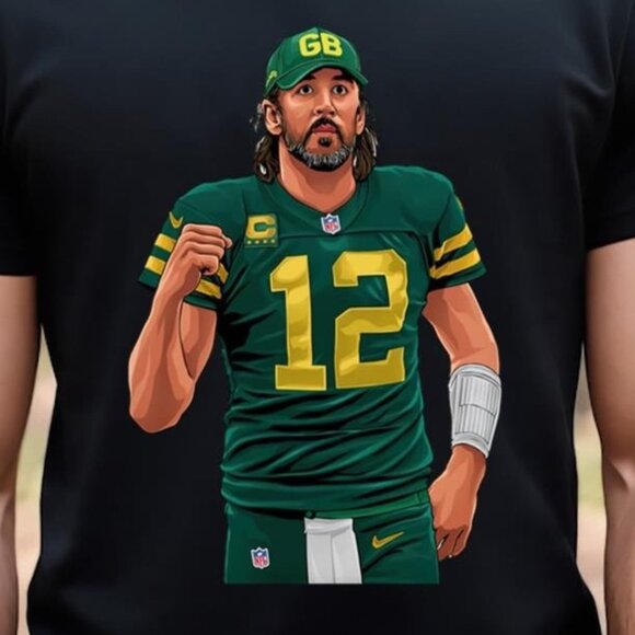 NFL Aaron Rodgers Green Bay Packers Case Retro Football Fan Collector Classic 05 - Picture 2 of 5